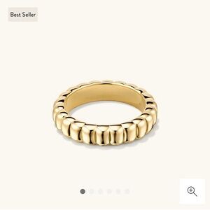 Mejuri • Charlotte Slim Ring • Gold Vermeil